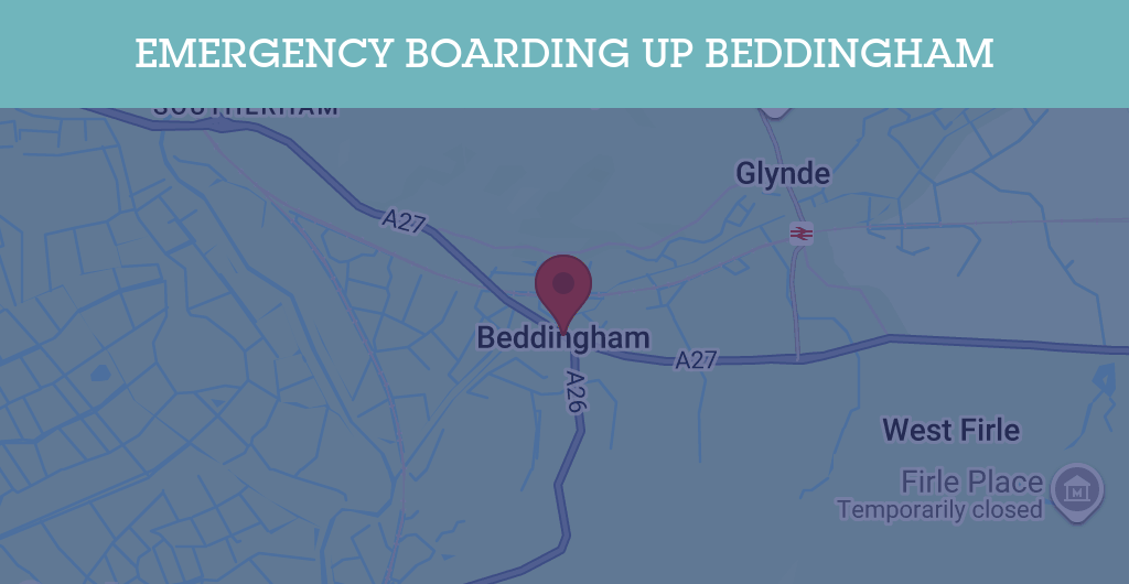 Emergency Boarding Up Services in Beddingham - BN postcode