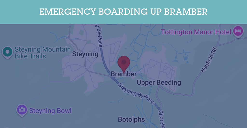 Emergency Boarding Up Services in Bramber - BN postcode