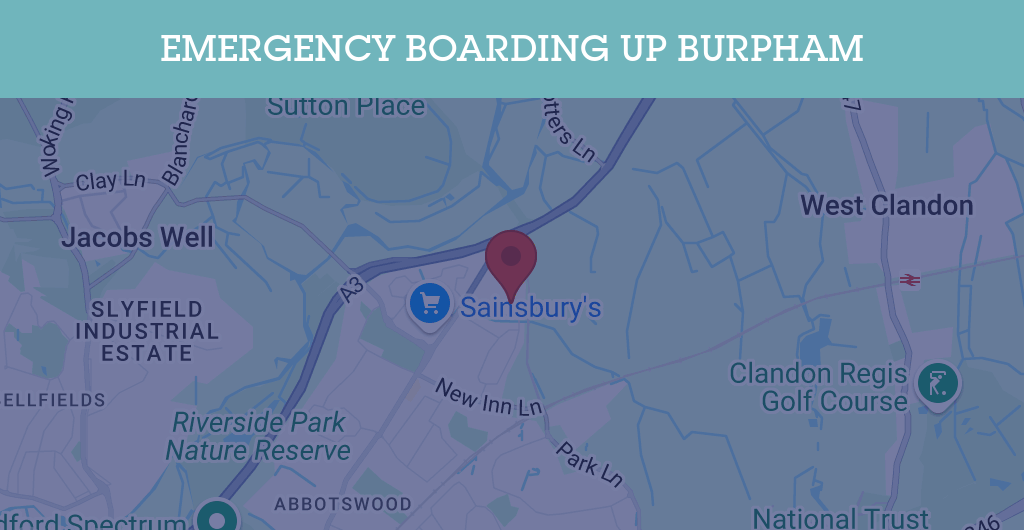 Emergency Boarding Up Services in Burpham - BN postcode