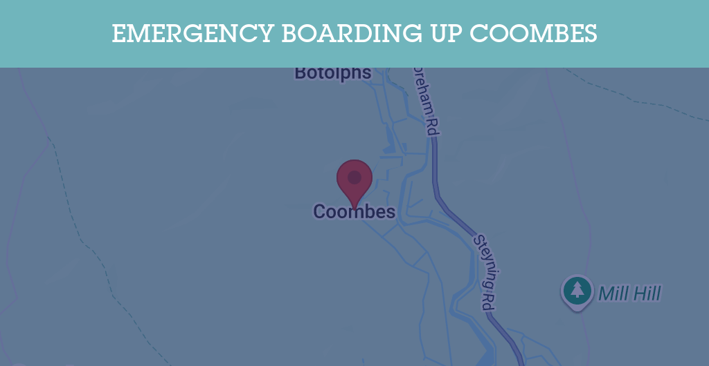 Emergency Boarding Up Services in Coombes - BN postcode