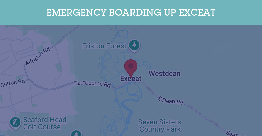 Emergency Boarding Up Services in Exceat - BN postcode