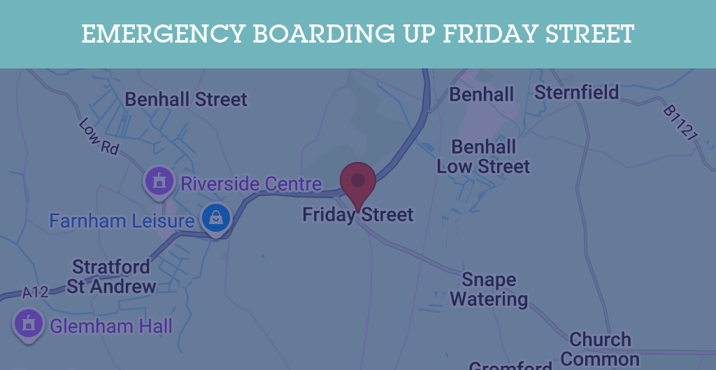 Emergency Boarding Up Services in Friday Street - BN postcode