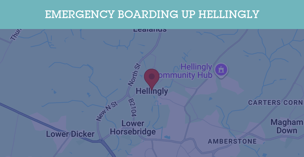 Emergency Boarding Up Services in Hellingly - BN postcode