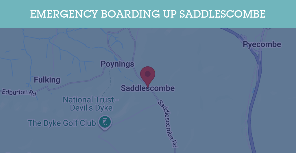 Emergency Boarding Up Services in Saddlescombe - BN postcode