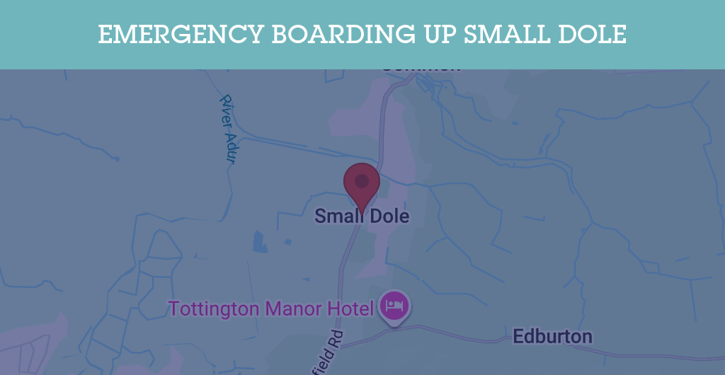Emergency Boarding Up Services in Small Dole - BN postcode