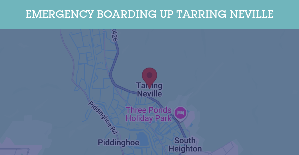 Emergency Boarding Up Services in Tarring Neville - BN postcode