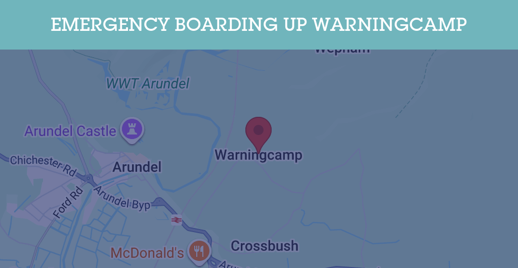 Emergency Boarding Up Services in Warningcamp - BN postcode