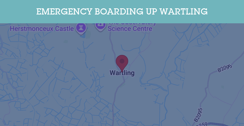 Emergency Boarding Up Services in Wartling - BN postcode